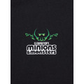 GU「KIDSグラフィックT MINIONS」カラー:09 BLACK 部分アップ