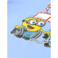 GU「KIDSグラフィックT MINIONS」カラー:62 BLUE 部分アップ