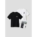 アニメ『刃牙道』×グラニフ 「範馬親子|2パックアイコンTシャツ」