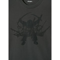 アニメ『刃牙道』×グラニフ　「宮本武蔵｜Tシャツ」部分アップ