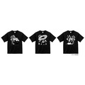 Tシャツ 全3種 各M/L/XL 3サイズ展開 描きおろしイラストを使用したTシャツ