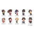 トレーディングミニアクリルスタンド　全10種   描き起こしミニキャライラストを使用したミニアクリルスタンド