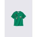 GU「KIDSグラフィックT JURASSIC WORLD」カラー： 55 GREEN
