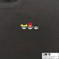 パワーパフガールズ　刺しゅうプリントTシャツ