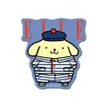ELLExポムポムプリン ダイカットステッカー