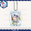 まるくじ「呪術廻戦 Summer memories YUKATA style」復刻版　中吉：アクリルキーホルダー【五条 悟A】