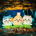 マスコット　各1,870円（左から ハチワレ、うさぎ、ちいかわ）