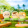 マスコット　各1,870円（左から ラッコ、くりまんじゅう、シーサー）