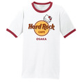 ハードロックカフェ 「Hello Kitty Collection」大阪2店舗 Hello Kitty Ringer T-shirt
