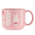 Flower Miffy エンボスマグカップ ピンク