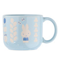 Flower Miffy エンボスマグカップ ブルー