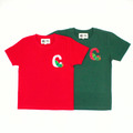 PPEC Ｔシャツ イニシャルC（レッド／グリーン）