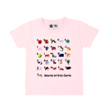 PPEC Ｔシャツ AtoZ（ベビーピンク）