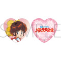 『魔法のアイドルパステルユーミ』ハート形ホロバッジセット 1,320円(税込)