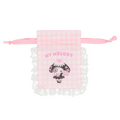 ギンガムチェック ミニ巾着