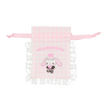 ギンガムチェック ミニ巾着