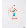 JOURNAL STANDARD「MICKEY MOUSE / ミッキー マウス 別注 サッカー プリント Tシャツ ホワイト」