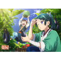 TVアニメ『薬屋のひとりごと』【猫猫、壬氏と巡る四季】8月ビジュアル