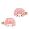 ラメヘアクリップ