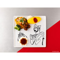 「ウルトラマン パスタ食堂 ウルスパ」テオとプッチーのお子様ランチ風ナポリタン（イメージ）