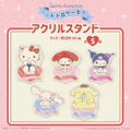レトロケーキ アクリルスタンド（ハローキティ/マイメロディ/クロミ/シナモロール/ポムポムプリン）
