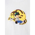 アニメ『真・侍伝YAIBA』×グラニフ　「おひるね｜ビッグシルエットTシャツ」部分アップ
