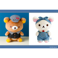 ・EDWINコラボぬいぐるみ リラックマ(左) 税込み 4,950円・軽井沢店あつめてぬいぐるみ コリラックマ(右) 税込み 3,850円