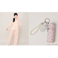 サンリオキャラクターズ×Heather ルームウェアSET、フラワーリップチャーム