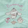 unify × Sanrio characters「シナモロールのリッチな刺繍の2wayショルダーバッグ  SUPK-02C」ミントグリーンの部分アップ