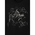 アニメ『名探偵コナン』×グラニフ　「黒ずくめの組織｜Tシャツ」部分アップ