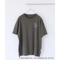 HELLO KITTY×VIS　「日焼けデザイン ハローキティビッグTシャツ Charcoal」