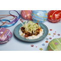 「超かぐや姫! × andGALLERY Collaboration Cafe」 コラボメニュー「彩葉のタコライス」