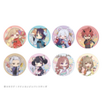 「超かぐや姫！ × andGALLERY Collaboration Cafe」　トレーディング場面写缶バッジ（全8種）