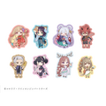 「超かぐや姫！ × andGALLERY Collaboration Cafe」　グッズ購入特典「ダイカットステッカー」ランダム全8種