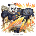 火属性　★5ガチンコファイトクラブ パンダ（進化）