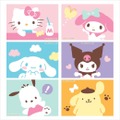 チューリップ畑で砂絵づくり