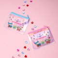 『ミルモでポン!』×CanCam オーロラミニポーチ Sugar Pink・Soda Blue 各¥880(税込)