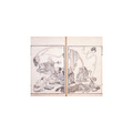 葛飾北斎「北斎漫画 十二編」天保5年（1834）東京都江戸東京博物館蔵