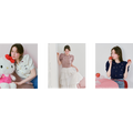 WILLSELECTION ×【HELLO KITTY】刺繍ニットカーディガン