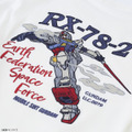 STRICT-G『機動戦士ガンダム』刺繍Tシャツ RX-78-2 GUNDAM.Ver2(ホワイト)