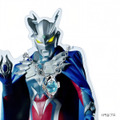 《ウルトラマンシリーズ》60周年記念 カラータイマージュエリースタンド(ウルトラマンゼロモデル)