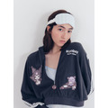【SNIDEL HOME】クロミ デザインカットパーカー