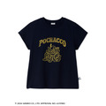 【ポチャッコ】カレッジプリントコンパクトTシャツ