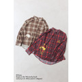 Winnie the Pooh/シアーチェックシャツ