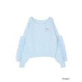 【ちいかわ/dazzlin　specialcollection】フリルスリーブニットプルオーバー