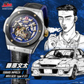 『頭文字(イニシャル)Ｄ』連載30周年記念コラボレーションウォッチ 藤原文太 SUBARU IMPREZA WRX(GC8) type R STi モデル 自動巻