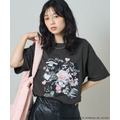 サンリオキャラクターズコラージュプリントＴシャツ　¥5,995 tax in