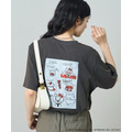 “HELLO KITTY”目隠し コミックプリントTシャツ　¥5,995 tax in