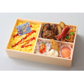 「はぴだんぶい駅弁」イメージ(中身)