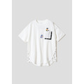 『ドラえもん』×グラニフ　「タイムマシン｜サイドガゼットTシャツ」